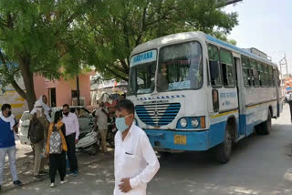 Haryana roadways fatehabad buses will not going in punjab uttarakhand and jammu