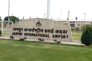 jaipur airport,  departure hall, Vande Bharat Mission