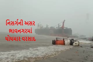 નિસર્ગની ભાવનગરમાં અસર