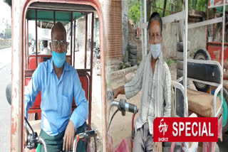 lockdown impact on E-rickshaw drivers