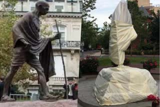 US apologizes for destroyed of Gandhi Statue: US Embassy