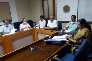 Minister Suresh Kumar held Video Conference with all districts DCs