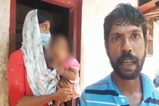 child kidnap in kollam  കൊല്ലത്ത് ആറുമാസം പ്രായമുള്ള കുഞ്ഞിനെ തട്ടിക്കൊണ്ടുപോകാൻ ശ്രമം  കുഞ്ഞിനെ തട്ടിക്കൊണ്ടുപോകാൻ ശ്രമം  kollam news