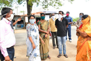 Collector Tour In Wanaparthy District