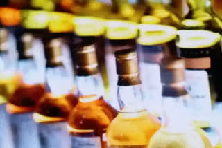 Liquor confiscation in Jabalpur during lockdown