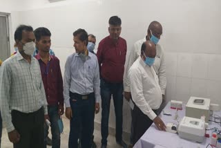 Truenet machine installed in Sadar Hospital lohardaga