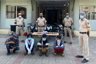 narela police arrested miscreants with operation chakrvuyh