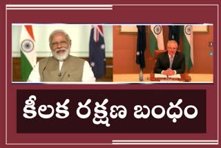 A key defense agreement between India and Australia