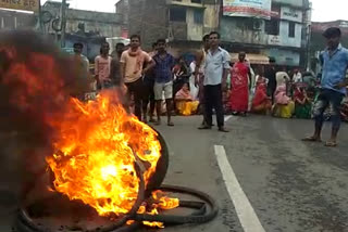 युवक की मौत के बाद हंगामा