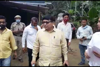 debabrat saikia visited debashis gogoi's home