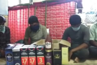 Telangana liquor seized in anantapur dst guthi