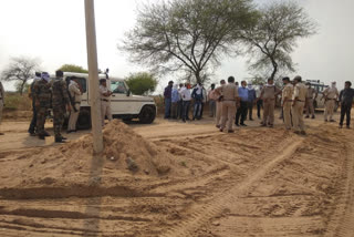 Bhind Police and Mining Department raids sand mine