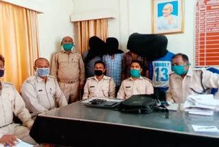 Four criminals arrested in Ranchi, crime news in Ranchi, robbery gang exposed in Ranchi, रांची में चार चार अपराधी गिरफ्तार, रांची में बढ़ता अपराध, रांची में लूटपाट गिरोह का खुलासा