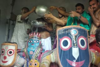 Jagannath bathing procession