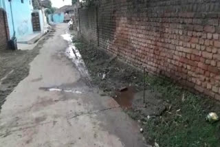 poor condition of drainage system
