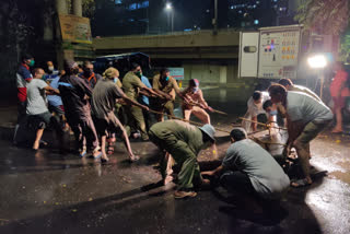 water issue bimbisarnagar  goregaon mumbai latest news  water supply to bimbisarnagar  बिंबीसारनगर पाणी पुरवठा बातमी  मुंबई महापालिका लेटेस्ट न्युज  मुंबई लेटेस्ट न्युज