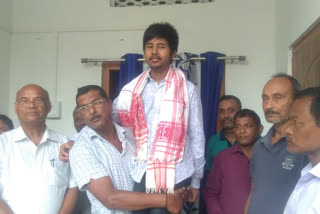 anatariksha hazarika secured 8th position in hslc exam