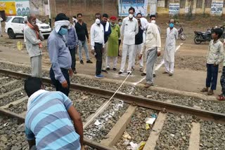 Railway under bridge work started