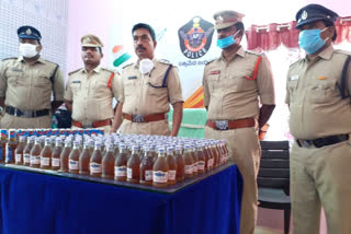 telengana liquor seized