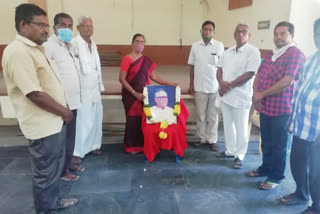 chandra rajewsararao birthday celebrations in krishna dst challapali