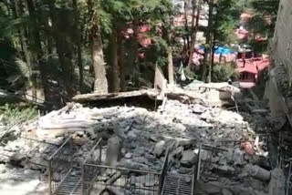 building collapsed in Shimla