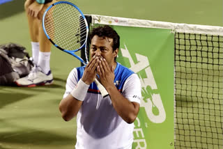 leander paes said he wants to complete his century of playing grandslams