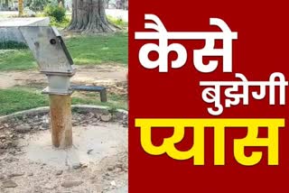 People have trouble drinking water in Deoghar