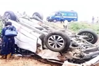 road accident in ulindikona kurnool district