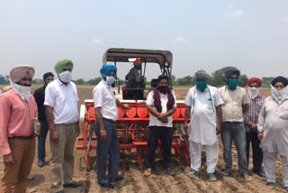 mohali, Kahan Singh Pannu, direct sowing of paddy