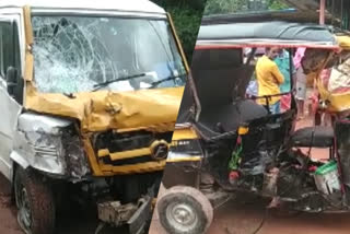 autorikshaw  accident  idukki accident  ഇടുക്കി  കൊച്ചി ധനുഷ്‌ക്കോടി  kochi dhanushkodi national highway