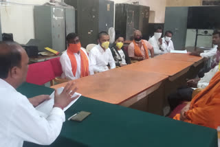 Sedam Tahsildar Basavaraja benneshiroora held a meeting in sedam