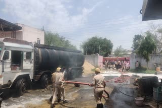 Fire incident in Jaipur,  Fire in industrial area