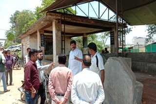 Cremation ground inspection