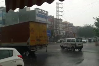 rain and thunderstorm in delhi on 7 june 2020 weather update