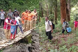 ചാലിയാർ പഞ്ചായത്തിലെ അമ്പുമല ആദിവാസി കോളനിയിൽ മെഡിക്കൽ ക്യാമ്പ്  medical camp  latest malappuram