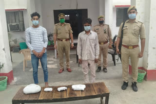 Dankaur police arrested two vehicle thieves in Greater Noida