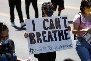 Largely peaceful protests against police brutality in america