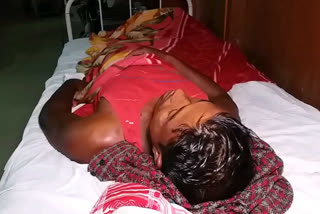 suspected cattle supplier beaten by local people in nagaon