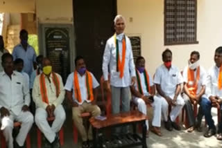 Bjp Press Meet in Mulugu Town