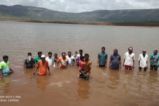 Bhama-Askhed dam affected farmers jalsamadhi agitation in pune