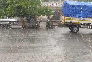 Rainfall in Rajkot district