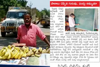 Teacher turned to banana vendor