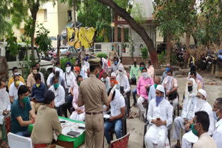 muradnagar sho meeting with dharma guru