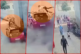 Horrific video of car accident in Loni area went viral