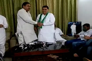 former congress mla Naresh Sharma joins inld