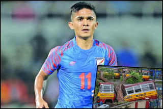 Sunil Chhetri  Cyclone Amphan  West Bengal  India  ഉംപുന്‍ ചുഴലിക്കാറ്റ്  ഉംപുന്‍ ചുഴലിക്കാറ്റ്; ദുരിത ബാധിതര്‍ക്ക് സഹായമെത്തിക്കണമെന്ന് ഇന്ത്യൻ ഫുട്ബോൾ ടീം ക്യാപ്റ്റൻ സുനിൽ ഛേത്രി