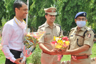 Worm Welcome for ASP who recovered from the accident and attended duty