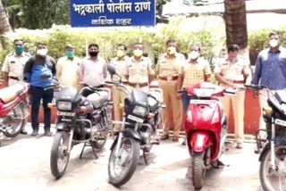 two motorcycle theft arrested in nashik