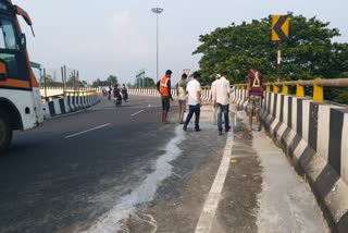 Etv bharat news impact jalukbari bridge repair guwahati kamrup metro assam etv bharat news