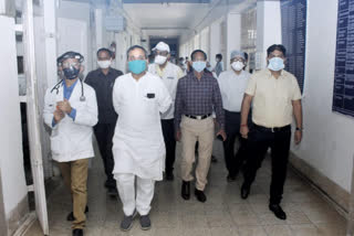 bilaspur MLA inspected railway hospital